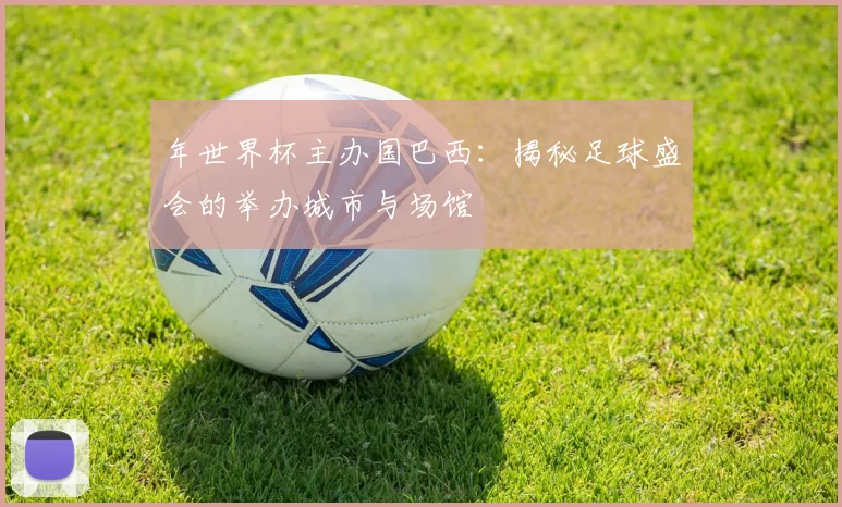 年世界杯主办国巴西：揭秘足球盛会的举办城市与场馆